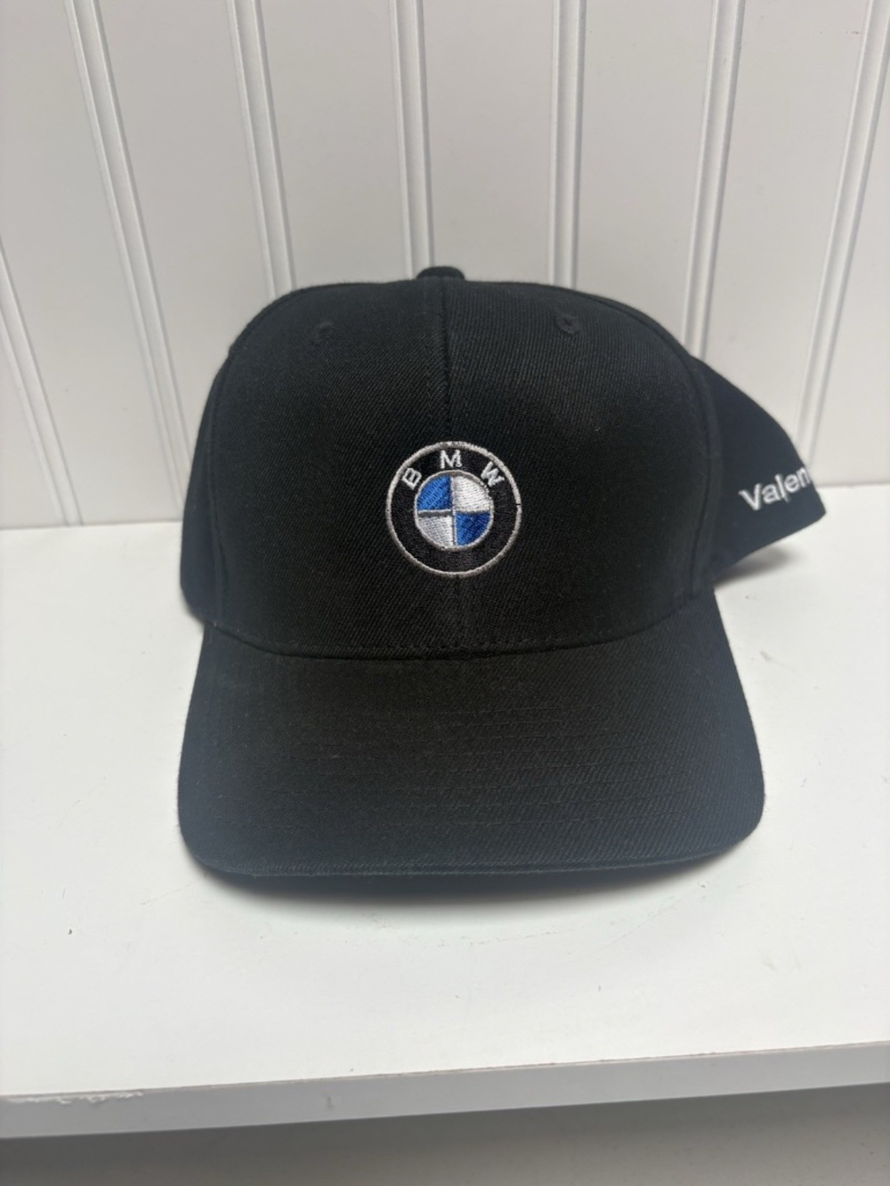 BMW Valencia Baseball Hat Cap Black Logo Adjustable Cap